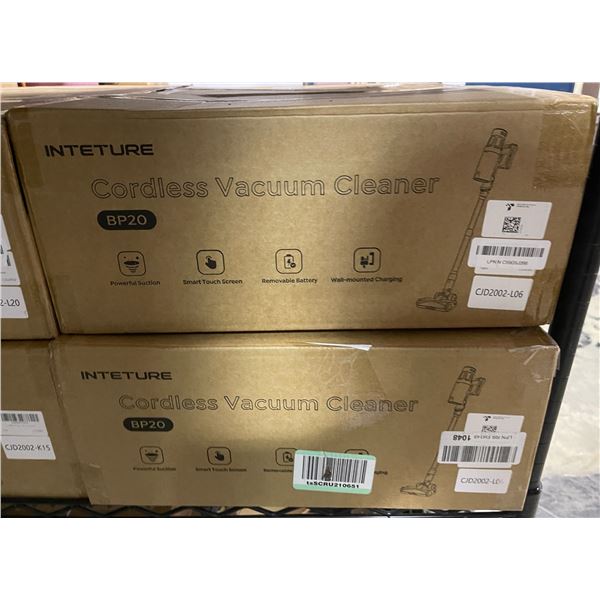 (Lillooet) -  Inteture Cordless Stick Vacuum Cleaner BP20 - Open Box Return (Tested)