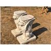 Image 3 : WINGED LION (OR GRIFFIN) ARCHITECTURAL PEDESTAL STANDS/TABLE BASES