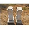 Image 4 : WINGED LION (OR GRIFFIN) ARCHITECTURAL PEDESTAL STANDS/TABLE BASES