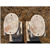 Image 5 : WINGED LION (OR GRIFFIN) ARCHITECTURAL PEDESTAL STANDS/TABLE BASES