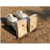 Image 6 : WINGED LION (OR GRIFFIN) ARCHITECTURAL PEDESTAL STANDS/TABLE BASES