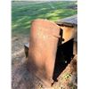 Image 3 : VINTAGE HEAVY CAST IRON CLEAN-OUT ACCESS CHIMNEY DOOR