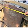 Image 8 : VINTAGE HEAVY CAST IRON CLEAN-OUT ACCESS CHIMNEY DOOR