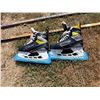 Image 12 : BAUER TUUK HOCKEY SKATES - SIZE BOYS 7D; AND HOCKEY STICKS