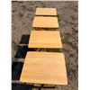 Image 8 : SOLID WOOD FOLDING TV TRAY TABLE SET WITH A STORAGE STAND