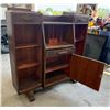 Image 10 : ANTIQUE SIDE-BY-SIDE SECRETARY DESK AND BOOKCASE