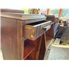 Image 17 : ANTIQUE SIDE-BY-SIDE SECRETARY DESK AND BOOKCASE