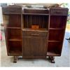 Image 2 : ANTIQUE SIDE-BY-SIDE SECRETARY DESK AND BOOKCASE