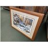 Image 7 : "RIVER BOTTOM BUCK" BY JIM HANSEL SIGNED AND NUMBERED FRAMED PRINT