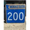 Image 1 : MINNESOTA HIGHWAY RETIRED SIGN FOR STATE HIGHWAY 200