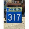 Image 1 : MINNESOTA HIGHWAY RETIRED SIGN FOR STATE HIGHWAY 317