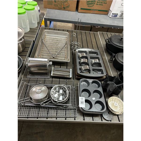 Bake Pans, Pasta Maker, Insert Pans, Grates