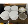 Image 1 : Plastic Dishes, Mugs, Utensils