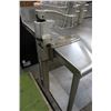 Image 3 : SS  5' Table Backsplash, Undershelf, Can Opener