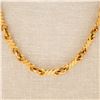 Image 3 : Cartier 18K Gold Infinity Link Chain Necklace, circa 1969