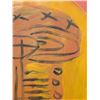 Image 2 : JAMA (Cuban/American, b. 1963), Acrylic on Cardstock, Uncertain Life, Signed w/ COA