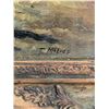 Image 4 : T. McLeod Coastal Scene with Sailing Vessel Oil on Board