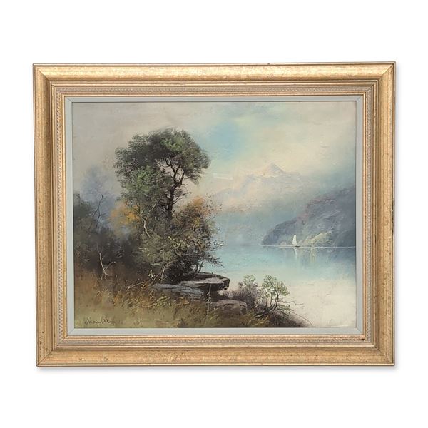 William H. Chandler (American, 1884-1957), "Misty Mountain View"