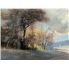 Image 2 : William Henry Chandler (American, 1854â€“1928), Panoramic Lakeside Landscape with 