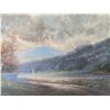 Image 3 : William Henry Chandler (American, 1854â€“1928), Panoramic Lakeside Landscape with 