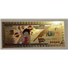 Image 1 : BETTY BOOP GOLD 999999 FOIL CRISP UNC NOTE