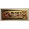 Image 2 : BETTY BOOP GOLD 999999 FOIL CRISP UNC NOTE