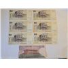 Image 2 : SEVEN ISRAELI BANKNOTES 1-1968 & 6-1978
