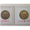 Image 2 : 2-1952 AUSTRALIA SILVER SHILLINGS