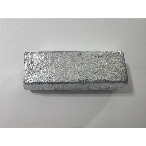 1.46 LB HAND POURED ZINC BAR