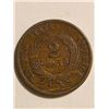 Image 2 : 1865 UNITED STATES TWO CENT PIECE