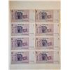 Image 2 : ISRAEL 1 SHEKEL BANKNOTES 1978 LOT OF 8