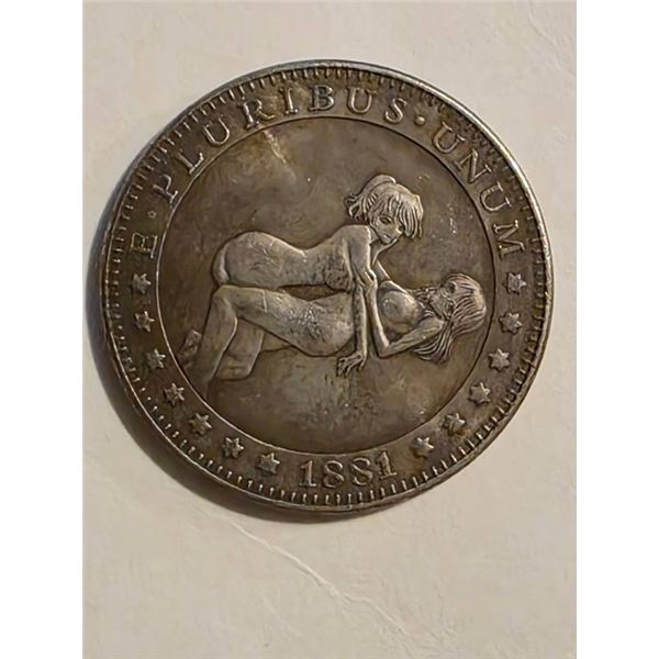 EROTIC FANTASY CARVED REPLICA 1881-CC MORGAN D