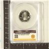 Image 2 : 2001-S SILVER NEW YORK QUARTER. CAC PR67 DCAM