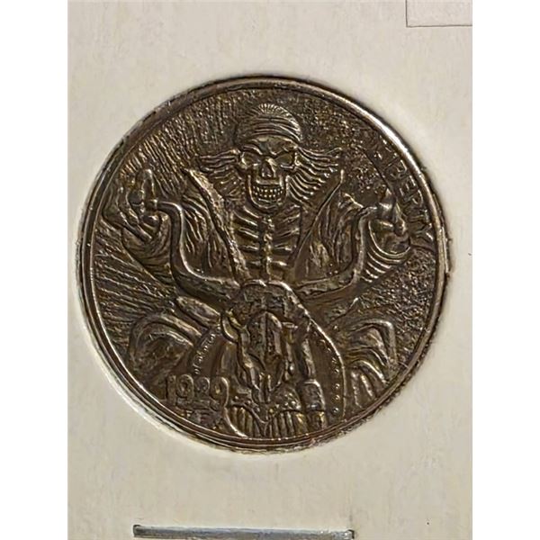 1929-D FANTASY CARVED REPLICA BUFFALO NICKEL
