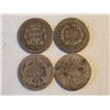 Image 2 : 2-1853, 1883 & 1889 SILVER SEATED LIBERTY DIMES