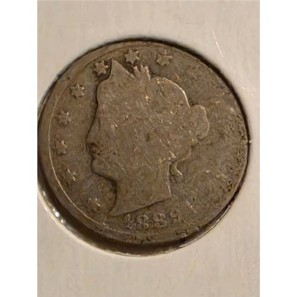 1889 SILVER BARBER QUARTER COIN