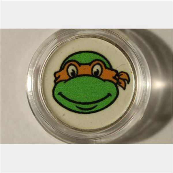 1 GRAM .999 FINE SILVER NINJA TURTLE ROUND