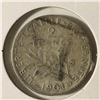 Image 1 : 1901 FRANCE SILVER 2 FRANCS COIN .2685 OZ ASW