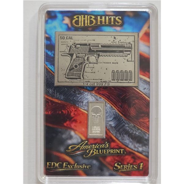 BHB HITS .50 CALIBUR SILVER BAR SET SERIES 1