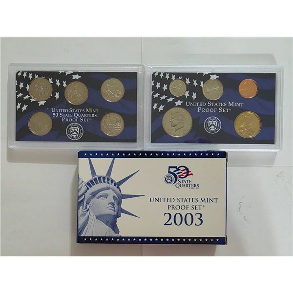 2003 UNITED STATES MINT PROOF SET