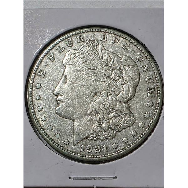 1921-S MORGAN SILVER DOLLAR COIN