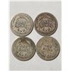 Image 2 : 1907, 1908-D, 1911, 1916 SILVER BARBER DIMES