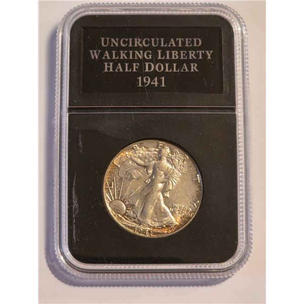1941 WALKING LIBERTY HALF DOLLAR UNCIRCULATED