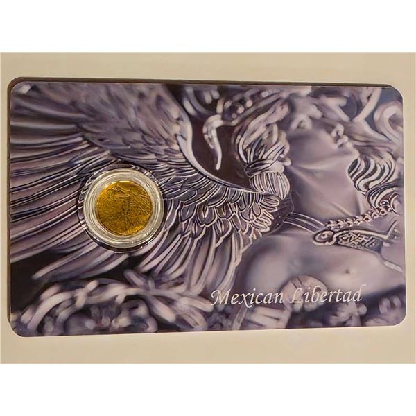 2026 NIUE .9999 GOLD 50 CENT UNC 12MM MEXICAN