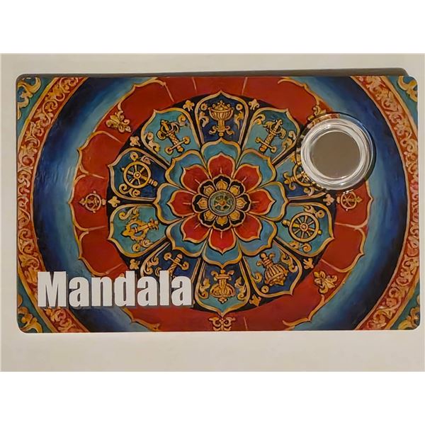 2026 LIBERIA $12 .999 PLATINUM MANDALA COIN