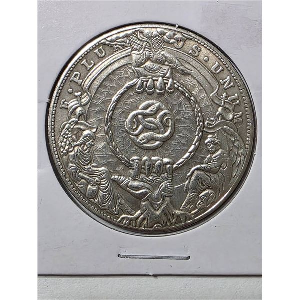 FANTASY CARVING ON NO DATE-CC REPLICA MORGAN $1