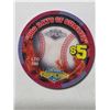 Image 2 : TROPICANA $5 CASINO CHIP PACIFIC BELL PARK LTD 500
