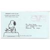 Image 2 : Charles Schulz signed Snoopy sketch with envelope