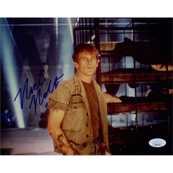Trading Places Nick Nolte Actor Signed 8x10 Glossy Photo JSA Authenticated