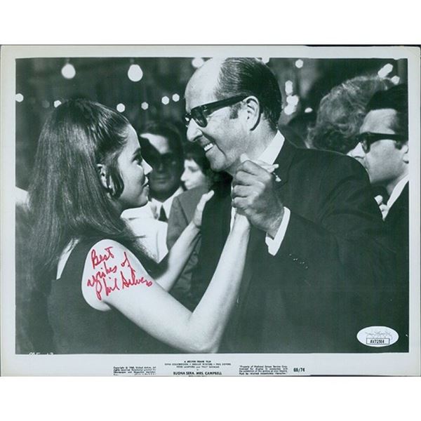 Buona Sera, Mrs. Campbell Phil Silvers Signed 8x10 Glossy Photo JSA Auth Kinks